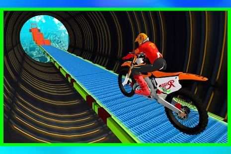 Motorcycle Stunt game screenshot 1