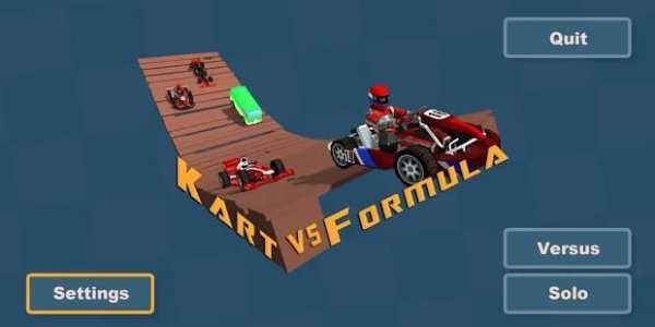 Kart VS Formula Mini Car Race screenshot 6