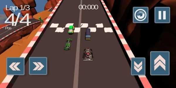 Kart VS Formula Mini Car Race screenshot 1