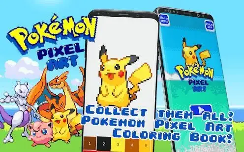 Couleur par numéro Pokemon Pixel Art version mobile Android iOS télécharger  apk gratuitement-TapTap