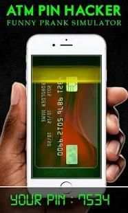 ATM Pin Hacker Prank screenshot 1