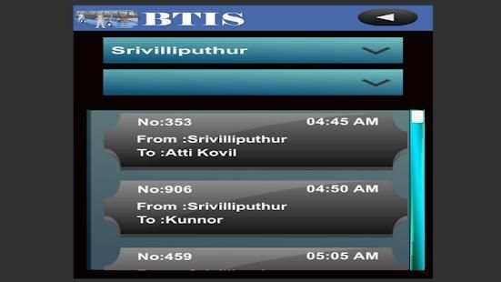Bus Time Information System screenshot 2