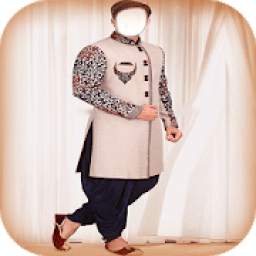 ikon Sherwani Suit Photo: Men Sherwani Image Editor