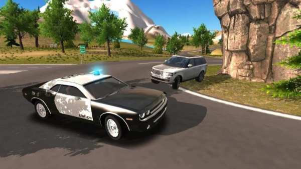 Police Car Driving Offroad screenshot 3