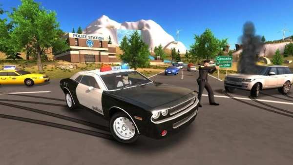 Police Car Driving Offroad screenshot 8
