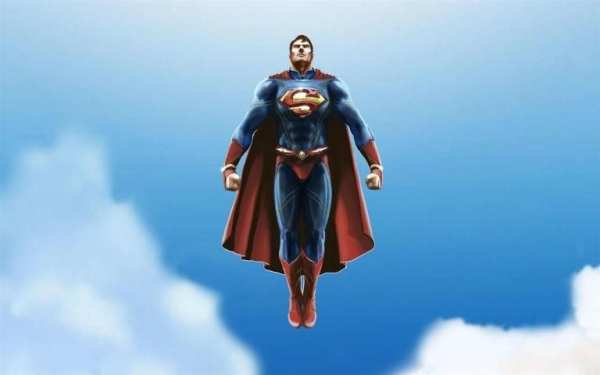 Superman Flying Screensaver स्क्रीनशॉट 4