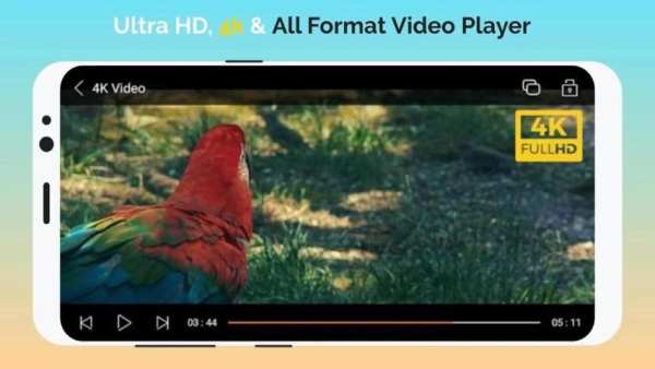 Ultra 4k HD Video Player स्क्रीनशॉट 1