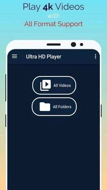 Ultra 4k HD Video Player स्क्रीनशॉट 2