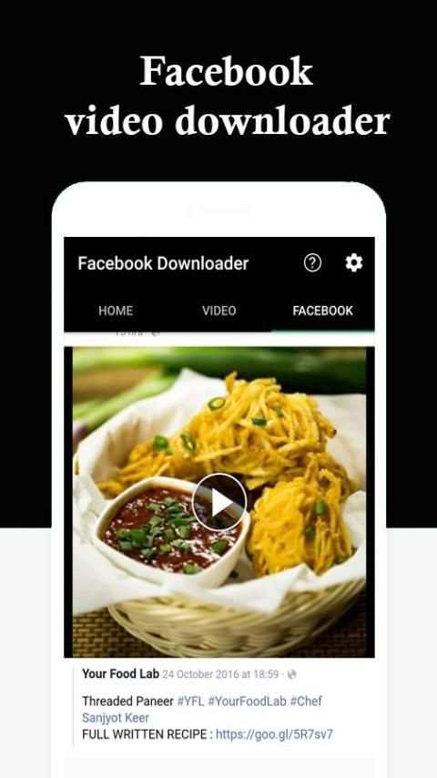 Facebook Video Downloader 2018 screenshot 6