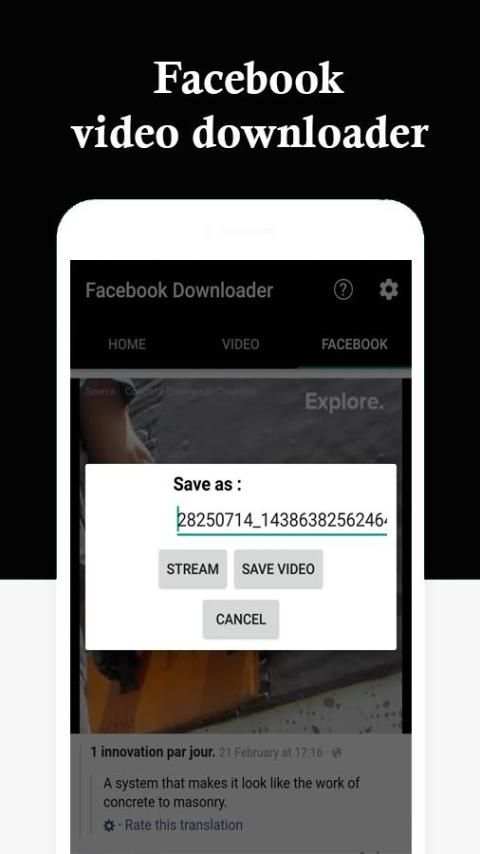 Facebook Video Downloader 2018 screenshot 5