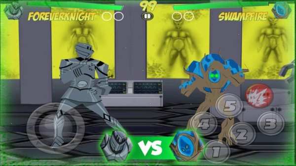 Alien Fighting Games - Ultimate Battle स्क्रीनशॉट 2