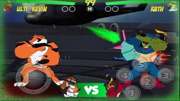 Alien Fighting Games - Ultimate Battle स्क्रीनशॉट 4