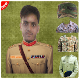 Pak Army Suits Face And Caps Editor icon