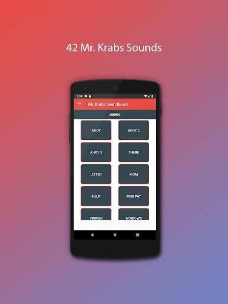 Mr. Krabs Soundboard screenshot 3