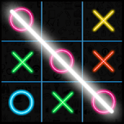 ikon Tic Tac Toe Ultimate Glow
