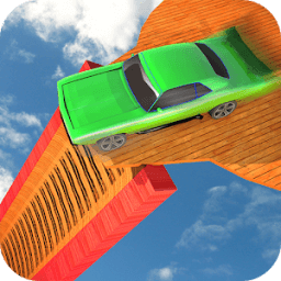 Skydiving Games: Mega Fly Car Jumping 2018 आइकन