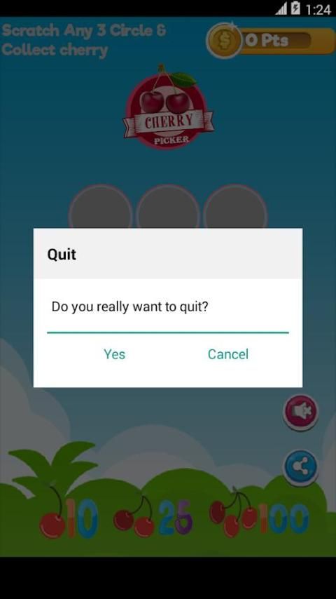 Cherry Picker - Mini Game स्क्रीनशॉट 1