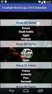 FIFA World Cup 2018 Schedule & Details screenshot 2