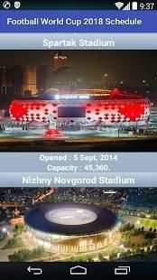 FIFA World Cup 2018 Schedule & Details screenshot 1