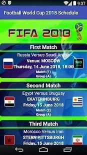 FIFA World Cup 2018 Schedule & Details screenshot 5