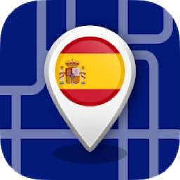 Offline Spain Maps - Gps navigation that talks