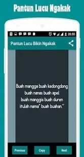 Pantun Lucu Bikin Ngakak screenshot 2