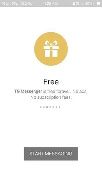 TG Messenger screenshot 2