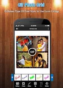 Gif Photo Grid And Gif Photo Collage Maker 2018 screenshot 1