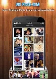 Gif Photo Grid And Gif Photo Collage Maker 2018 screenshot 4