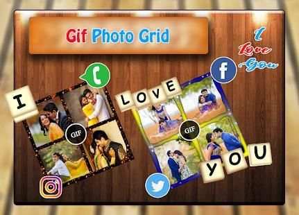 Gif Photo Grid And Gif Photo Collage Maker 2018 screenshot 2