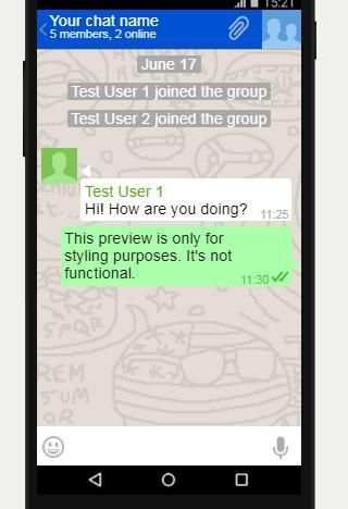 Watsap Messenger Lite Beta 2019 screenshot 2