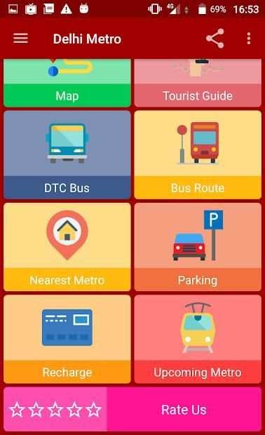 Delhi Metro Map & Route Info screenshot 8