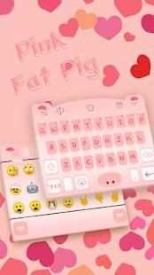 Pink Pig - Emoji Keyboard, Free, Personalize screenshot 2