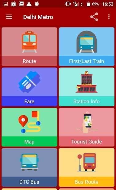 Delhi Metro Map & Route Info screenshot 9