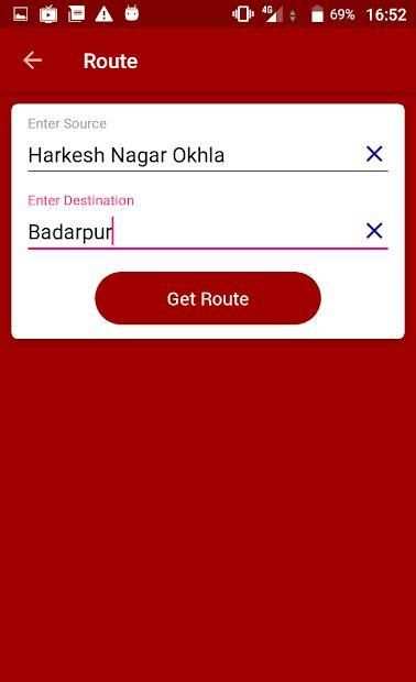 Delhi Metro Map & Route Info screenshot 4