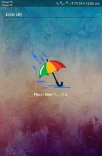 WeatherCity screenshot 1