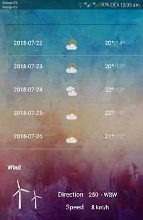 WeatherCity screenshot 2