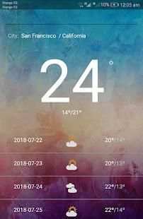WeatherCity screenshot 3