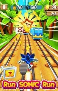 Sonic Dash Free 3D скриншот 2