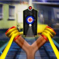 Slingshot Bird Hunt 3D Shooting Range Fun Game logo