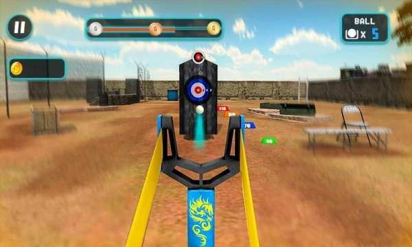 Slingshot Bird Hunt 3D Shooting Range Fun Game स्क्रीनशॉट 4
