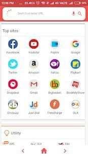 Quik Browser - Superfast Browser स्क्रीनशॉट 4