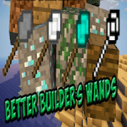Better Builder’s Wands Mod Mod for MCPE आइकन