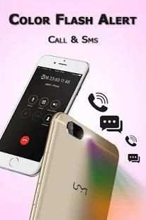 Color Phone Flash - Call Screen Changer स्क्रीनशॉट 1