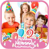 Happy Birthday Photo Frame