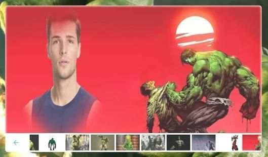 Hulk Photo frame screenshot 1