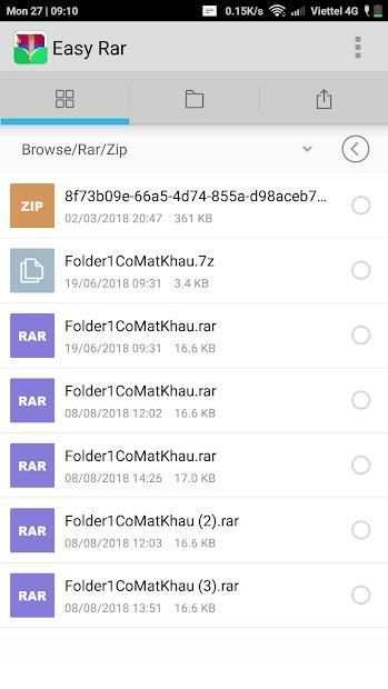 Rar & Unrar screenshot 2