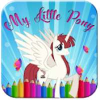 Coloring Litte Pony