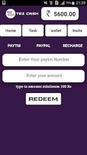 Tez Cash - Make Money online For Tez screenshot 4