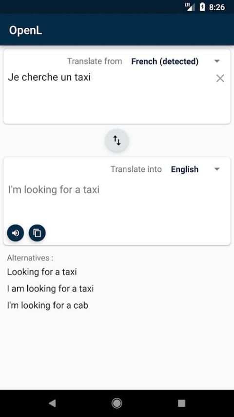 OpenL Translator स्क्रीनशॉट 5